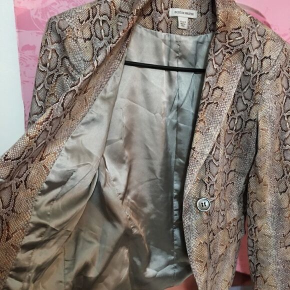 Boston Proper 1 Button blazer! Stunning - Picture 1 of 5